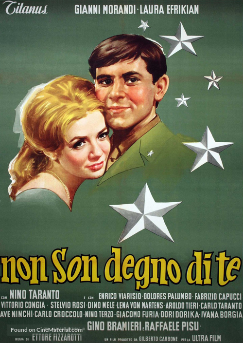 Non son degno di te - Italian Movie Poster