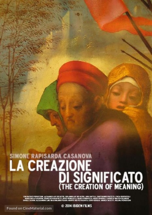 La creazione di significato - Italian Movie Poster