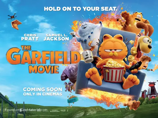 The Garfield Movie - British Movie Poster