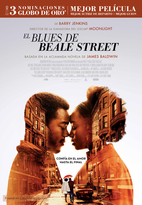 If Beale Street Could Talk - Spanish Movie Poster