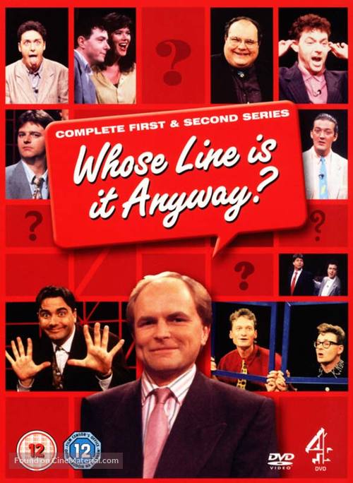 &quot;Whose Line Is It Anyway?&quot; - British DVD movie cover