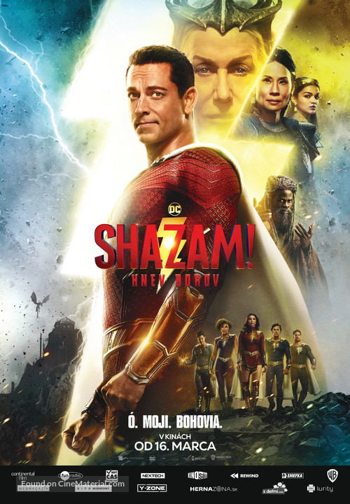 Shazam! Fury of the Gods - Slovak Movie Poster