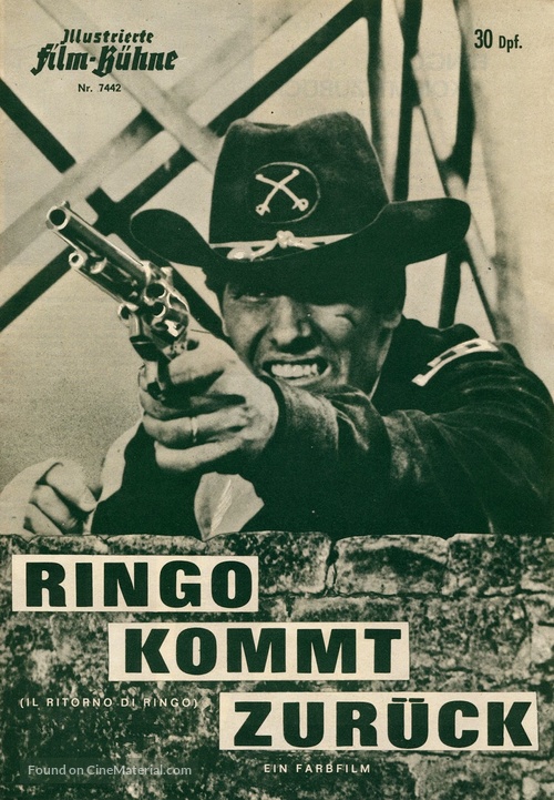 Il ritorno di Ringo - German poster