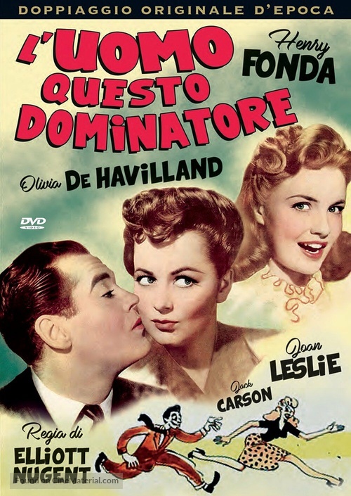The Male Animal - Italian DVD movie cover