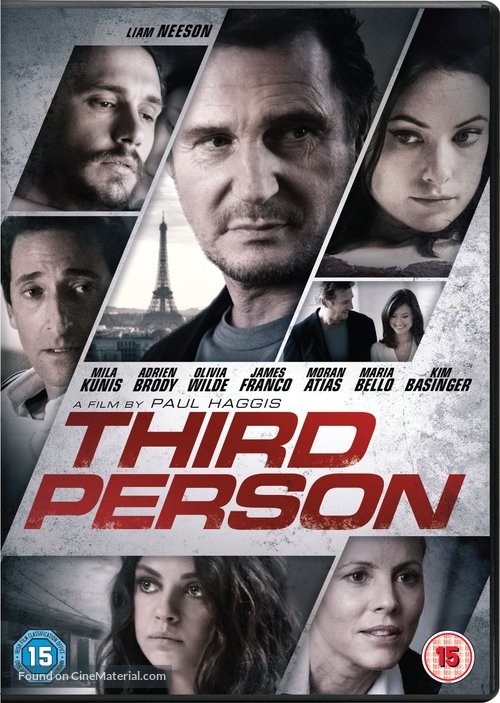 Third Person - British DVD movie cover