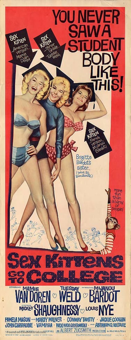 Sex Kittens Go to College - Movie Poster