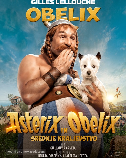 Ast&eacute;rix &amp; Ob&eacute;lix: L&#039;Empire du Milieu - Slovenian Movie Poster