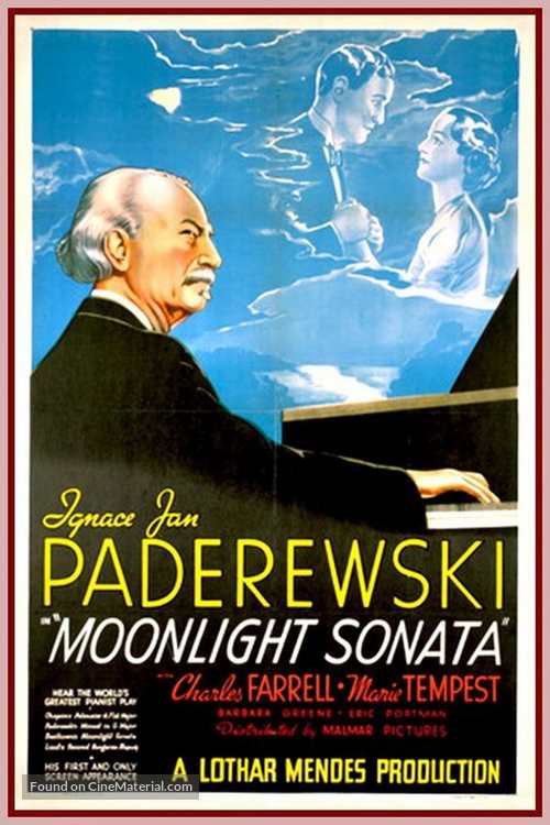 Moonlight Sonata - British Movie Poster