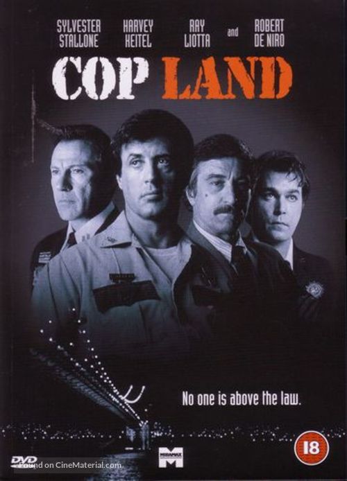 Cop Land - British DVD movie cover