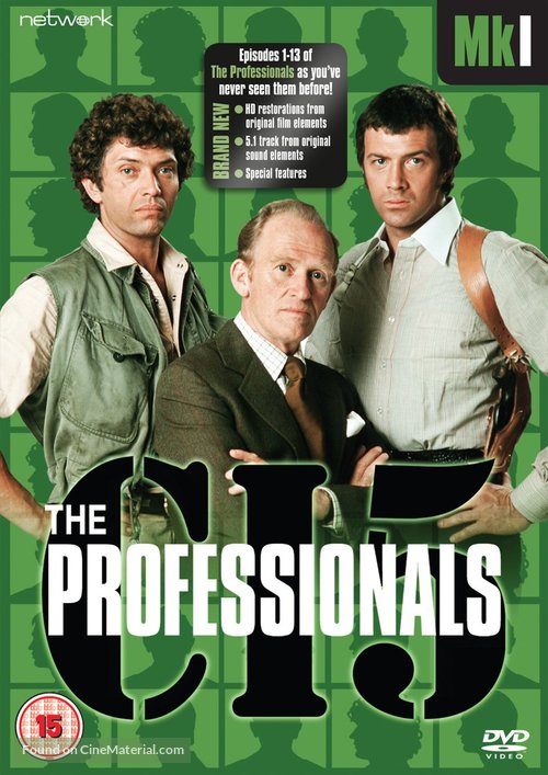 &quot;The Professionals&quot; - British DVD movie cover