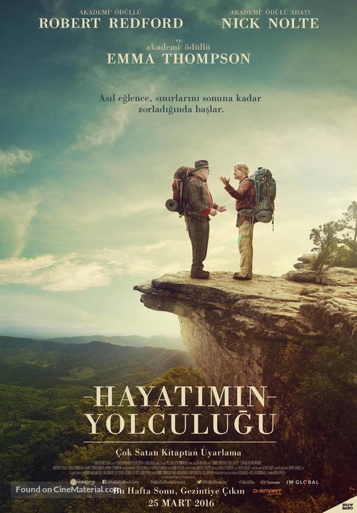 A Walk in the Woods - Turkish Movie Poster