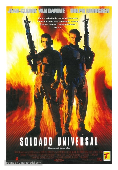 Universal Soldier - Brazilian Movie Poster