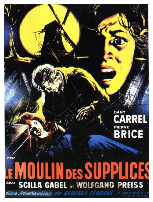 Il mulino delle donne di pietra - French Movie Poster