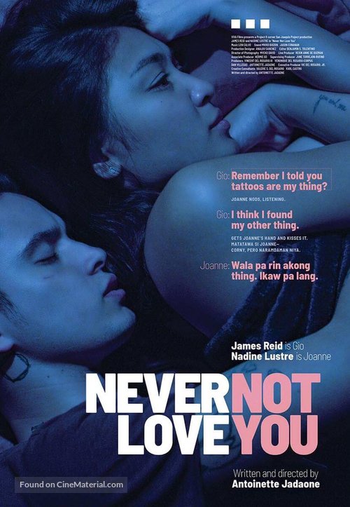 Never Not Love You - Philippine Movie Poster