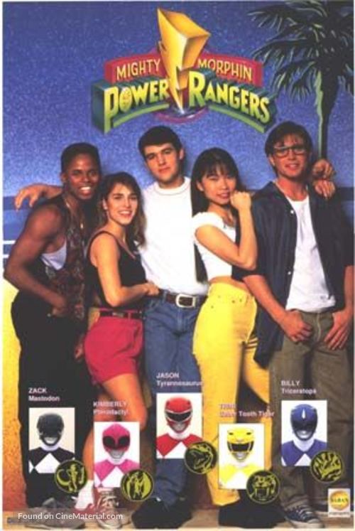 &quot;Mighty Morphin&#039; Power Rangers&quot; - poster