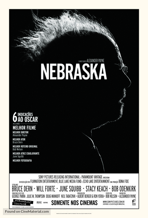 Nebraska - Brazilian Movie Poster