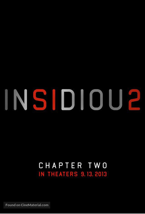 Insidious: Chapter 2 - Movie Poster