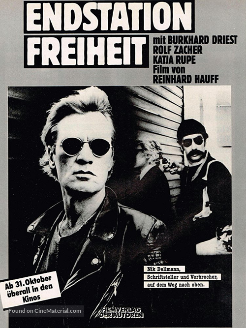 Endstation Freiheit - German Movie Poster