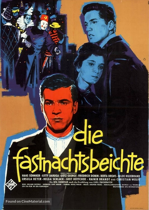 Die Fastnachtsbeichte - German Movie Poster