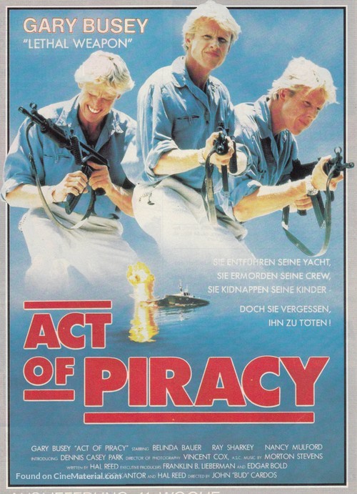 Act of Piracy - German Movie Cover