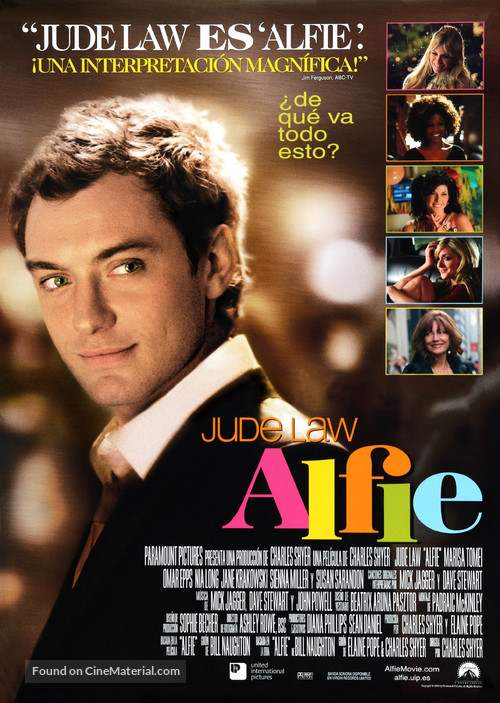 Alfie - Spanish Movie Poster