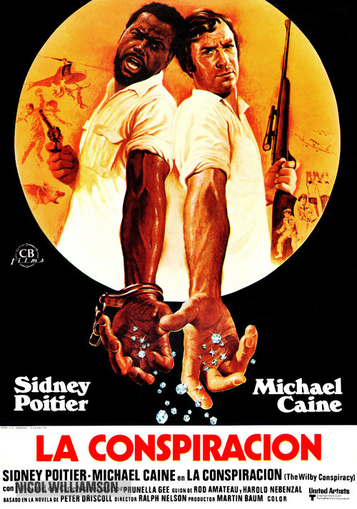 The Wilby Conspiracy - Spanish Movie Poster