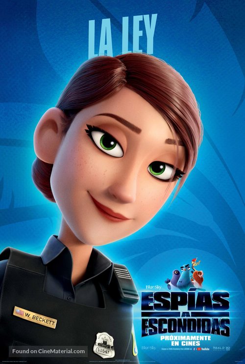 Spies in Disguise - Mexican Movie Poster