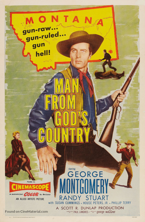 Man from God&#039;s Country - Movie Poster