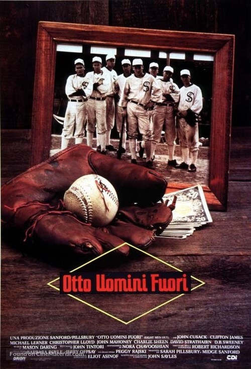 Eight Men Out - Italian Movie Poster