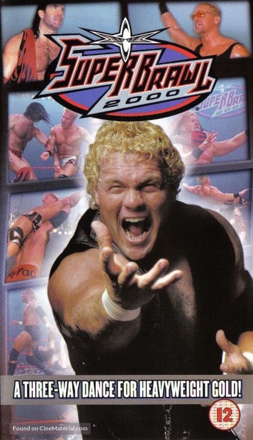 WCW SuperBrawl 2000 - British VHS movie cover