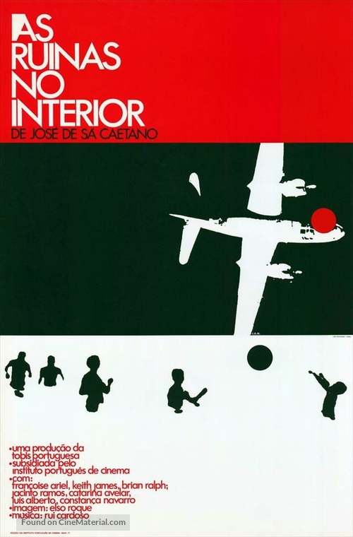 As Ru&iacute;nas no Interior - Portuguese Movie Poster