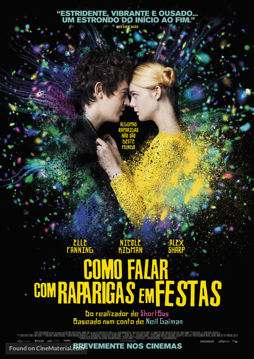 How to Talk to Girls at Parties - Portuguese Movie Poster