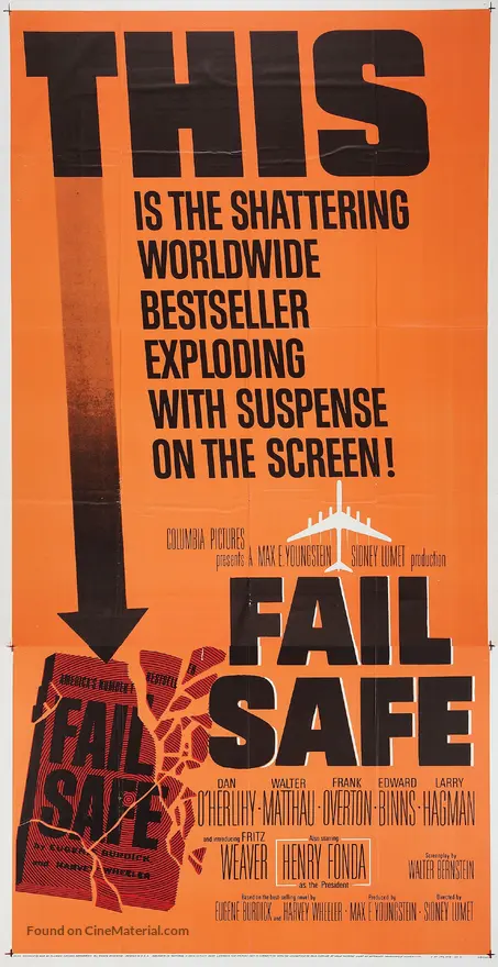 Fail-Safe (1964) movie poster