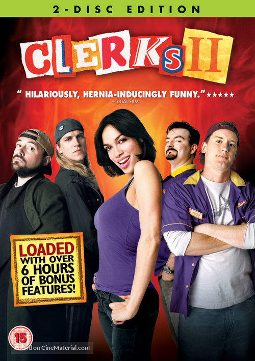 Clerks II - British DVD movie cover