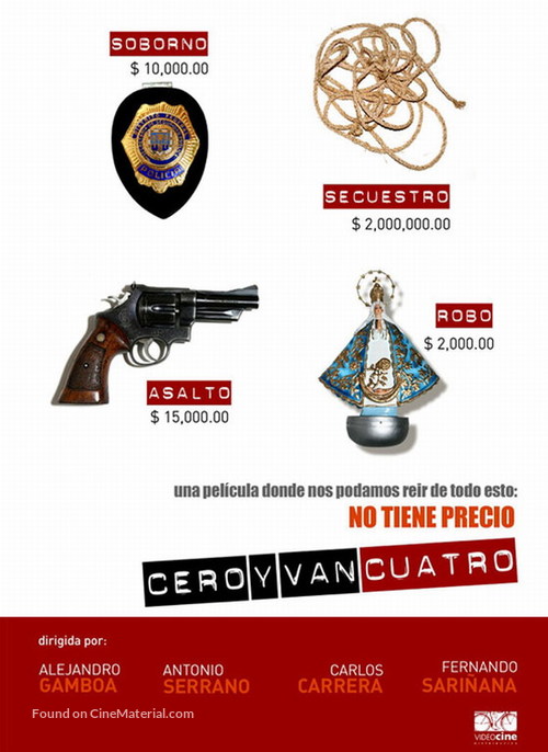 Cero y van cuatro - Mexican poster