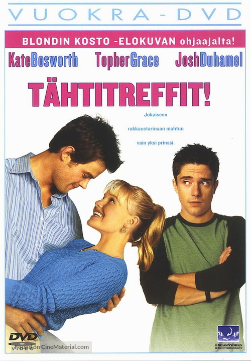 Win A Date With Tad Hamilton - Finnish DVD movie cover