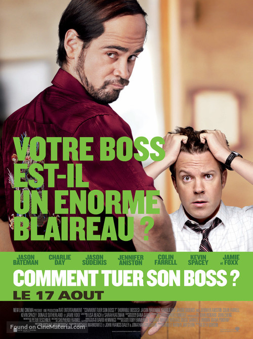 Horrible Bosses - French Movie Poster