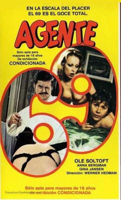 Agent 69 Jensen i Skorpionens tegn - Argentinian Movie Cover