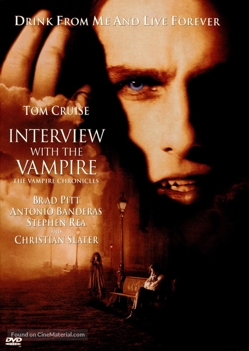 Interview With The Vampire - DVD movie cover