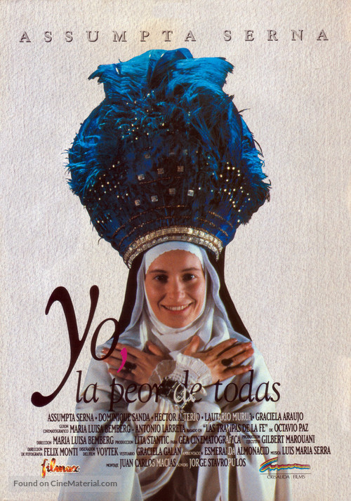 Yo, la peor de todas - Spanish Movie Poster