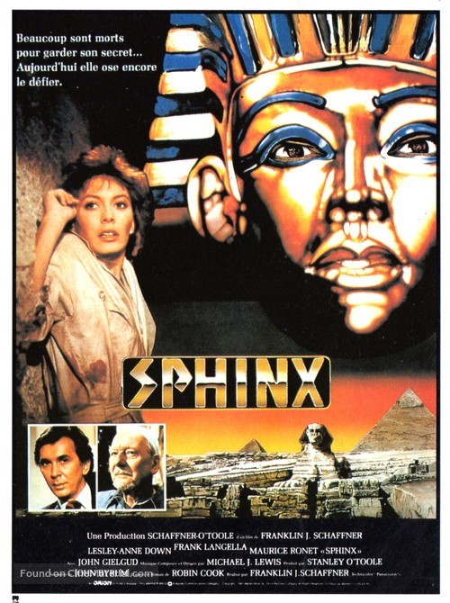 Sphinx - French Movie Poster