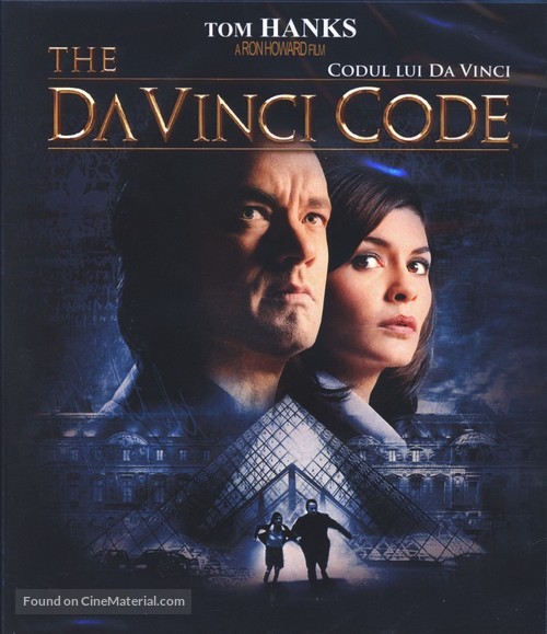 The Da Vinci Code - Romanian Blu-Ray movie cover