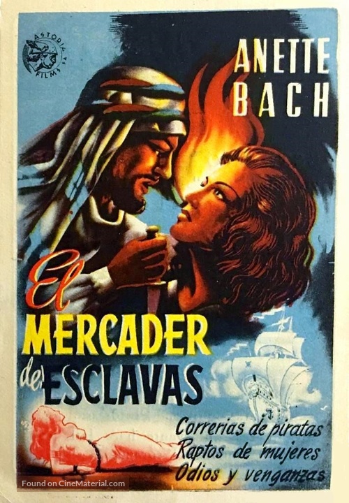 Il mercante di schiave - Spanish Movie Poster