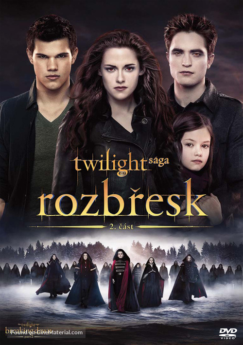 The Twilight Saga: Breaking Dawn - Part 2 - Czech DVD movie cover