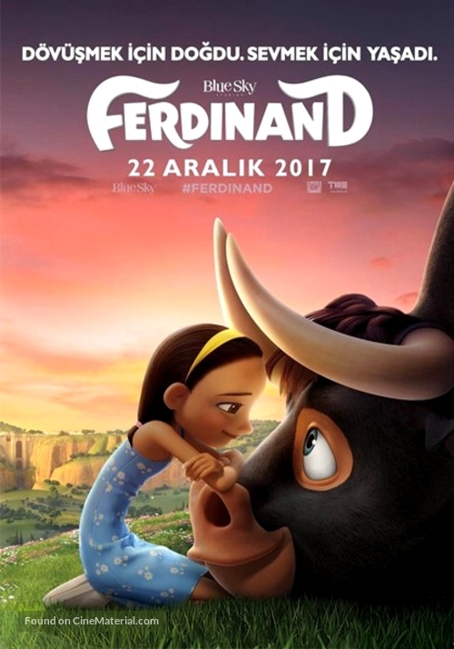 Ferdinand - Turkish Movie Poster