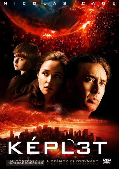 Knowing - Hungarian DVD movie cover