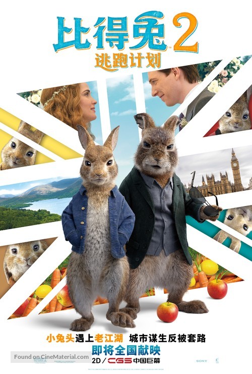 Peter Rabbit 2: The Runaway - Chinese Theatrical movie poster