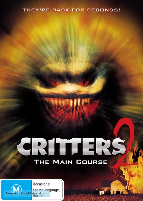 Critters 2: The Main Course - Australian Movie Cover