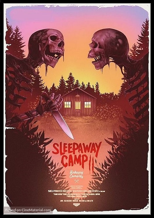 Sleepaway Camp II: Unhappy Campers - German DVD movie cover