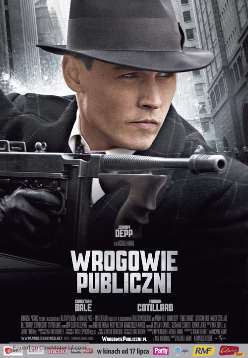 Public Enemies - Polish Movie Poster
